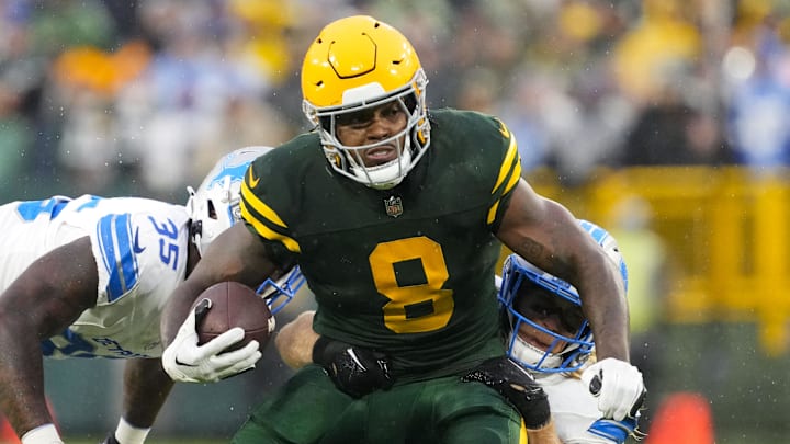 Jacobs ranks third in the NFL with 838 rushing yards. Jacobs ranks third in the NFL with 838 rushing yards.