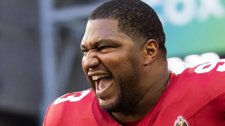 Arizona Cardinals defensive lineman Calais Campbell was a team captain for Jonathan Gannon last season.