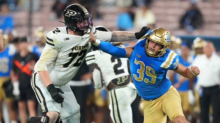 Purdue Boilermakers offensive lineman Jude McCoskey (72). Purdue Boilermakers offensive lineman Jude McCoskey (72).