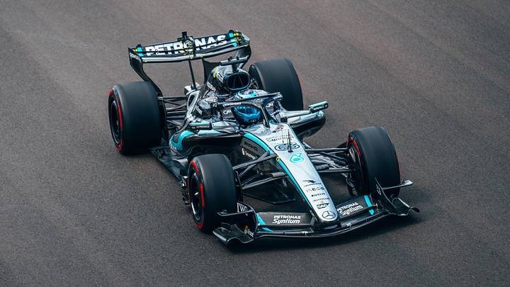 George Russell, Mercedes, Zandvoort, Dutch GP Sprint Qualifying 2026 George Russell, Mercedes, Zandvoort, Dutch GP Sprint Qualifying 2026