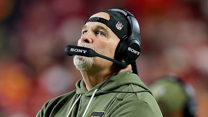 Washington Commanders head coach Dan Quinn Washington Commanders head coach Dan Quinn