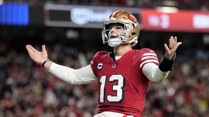 San Francisco 49ers quarterback Brock Purdy (13) San Francisco 49ers quarterback Brock Purdy (13)