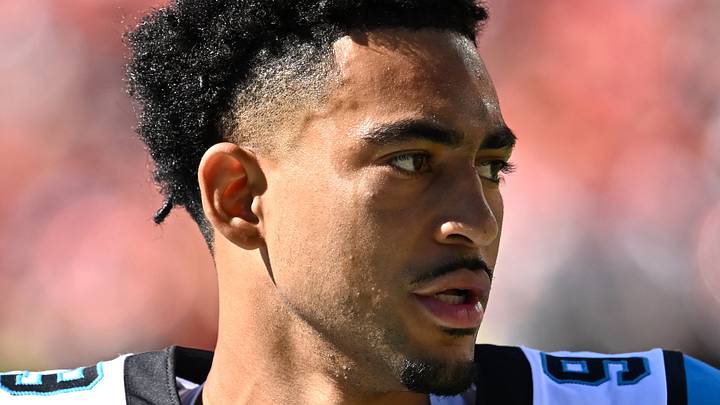 Carolina Panthers quarterback Bryce Young 