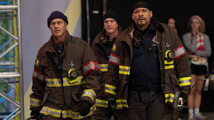 CHICAGO FIRE — “Born of Fire” Episode 13013 — Pictured: (l-r) Taylor Kinney as Kelly Severide, Joe Miñoso as Joe Cruz CHICAGO FIRE — “Born of Fire” Episode 13013 — Pictured: (l-r) Taylor Kinney as Kelly Severide, Joe Miñoso as Joe Cruz