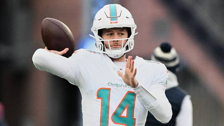Miami Dolphins quarterback Quinn Ewers Miami Dolphins quarterback Quinn Ewers