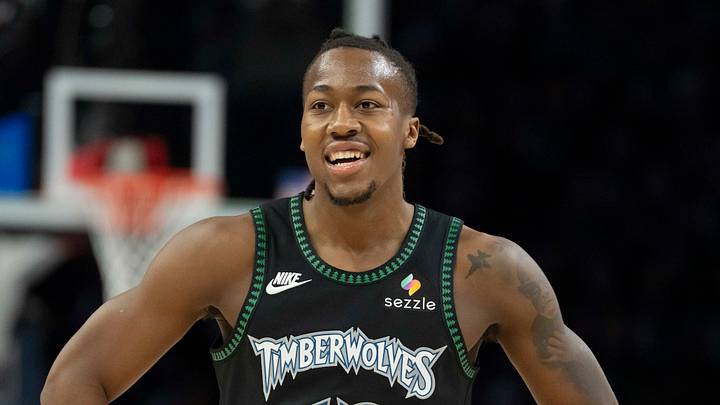 May 8, 2026; Minneapolis, Minnesota, USA; Minnesota Timberwolves guard Ayo Dosunmu (13) against the San Antonio Spurs in the first half during game three of the second round of the 2026 NBA Playoffs at Target Center. Mandatory Credit: Jesse Johnson-Imagn Images May 8, 2026; Minneapolis, Minnesota, USA; Minnesota Timberwolves guard Ayo Dosunmu (13) against the San Antonio Spurs in the first half during game three of the second round of the 2026 NBA Playoffs at Target Center. Mandatory Credit: Jesse Johnson-Imagn Images