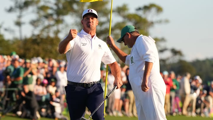 Bryson DeChambeau and Rory McIlroy will battle it out Sunday at the Masters.