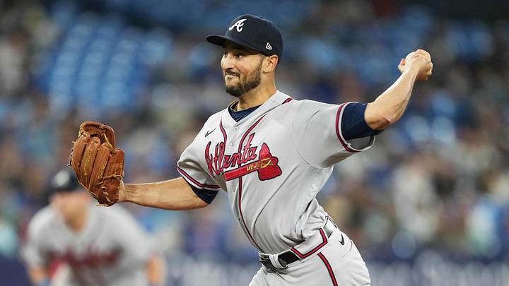 The Braves lefty is closer to returning to big league action