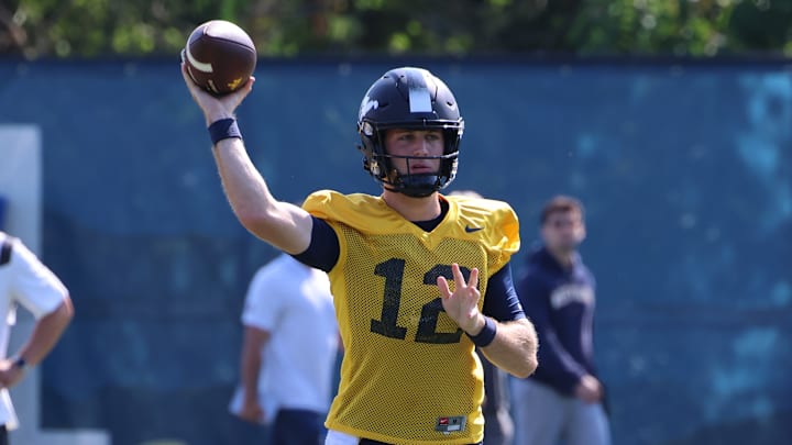 West Virginia University quarterback Scott Kean. West Virginia University quarterback Scott Kean.