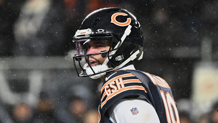 Chicago Bears quarterback Caleb Williams