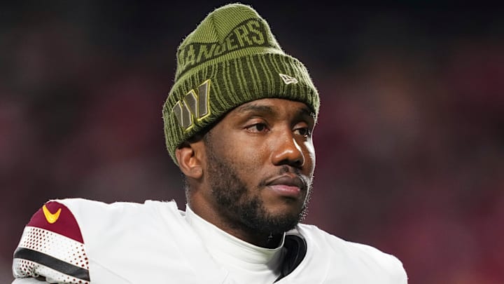 Washington Commanders quarterback Josh Johnson Washington Commanders quarterback Josh Johnson