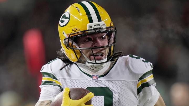 Green Bay Packers wide receiver Christian Watson