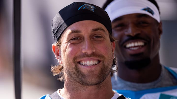 Carolina Panthers wide receiver Adam Thielen