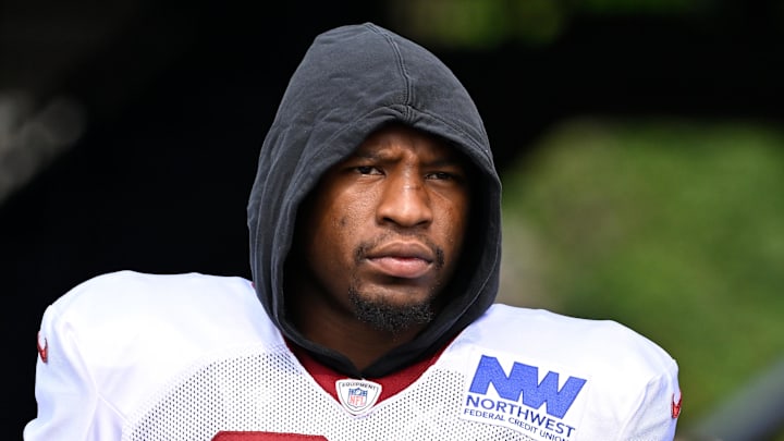 Washington Commanders defensive end Dorance Armstrong Jr.