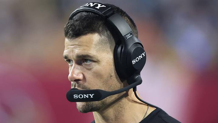 Carolina Panthers head coach Dave Canales 