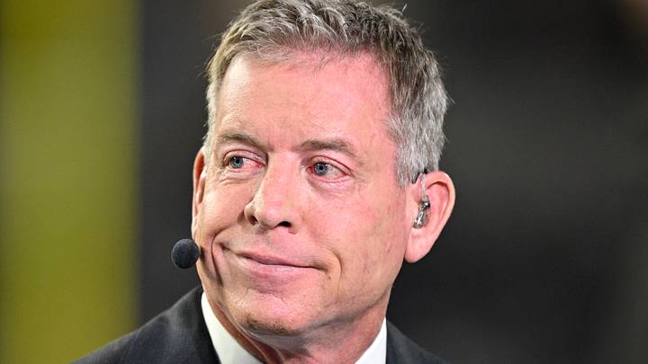 Television commentator Troy Aikman Television commentator Troy Aikman