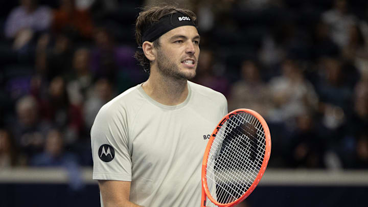 Taylor Fritz at the 2026 Dallas Open.
