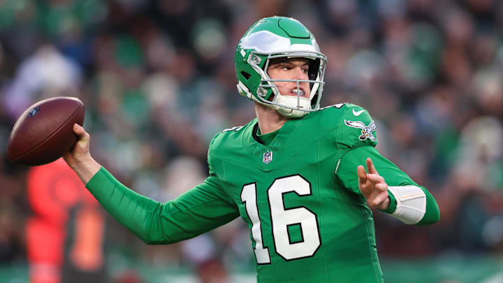 Philadelphia Eagles quarterback Tanner McKee