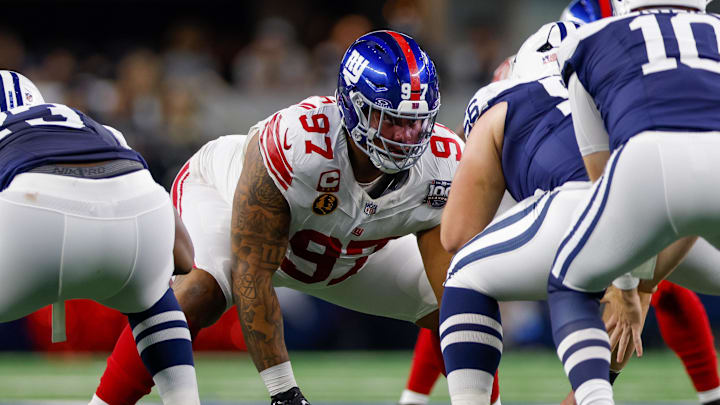 The Atlanta Falcons line up against the New York Giants on December 22nd. The Atlanta Falcons line up against the New York Giants on December 22nd.