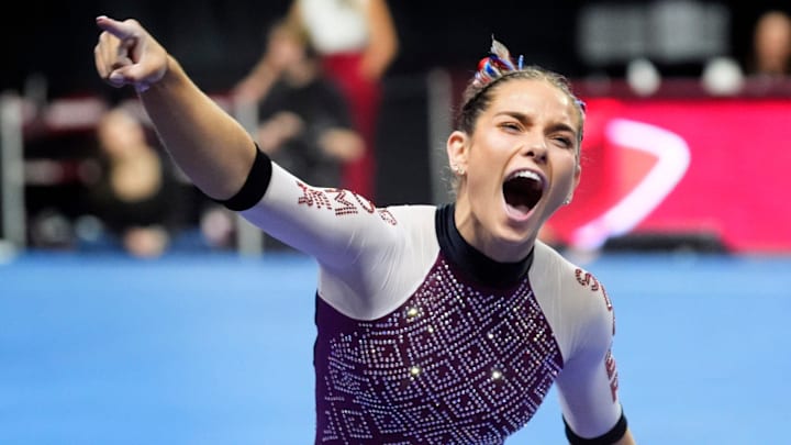 Oklahoma gymnast Jordan Bowers