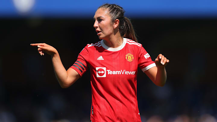 Katie Zelem is the second player to reach 100 Man Utd appearances