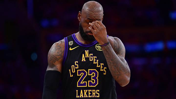 May 11, 2026; Los Angeles, California, USA; Los Angeles Lakers forward LeBron James (23) during the first half in game four of the second round of the 2026 NBA Playoffs at Crypto.com Arena. Mandatory Credit: Gary A. Vasquez-Imagn Images May 11, 2026; Los Angeles, California, USA; Los Angeles Lakers forward LeBron James (23) during the first half in game four of the second round of the 2026 NBA Playoffs at Crypto.com Arena. Mandatory Credit: Gary A. Vasquez-Imagn Images