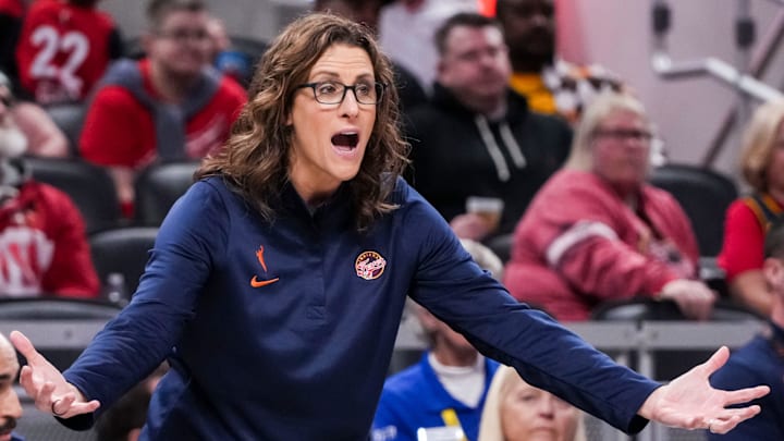 Indiana Fever head coach Stephanie White