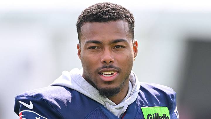Jul 28, 2026; Foxborough, MA, USA; New England Patriots cornerback Marcus Jones (25) walks to practice for training camp at Gillette Stadium. Mandatory Credit: Eric Canha-Imagn Images Jul 28, 2026; Foxborough, MA, USA; New England Patriots cornerback Marcus Jones (25) walks to practice for training camp at Gillette Stadium. Mandatory Credit: Eric Canha-Imagn Images