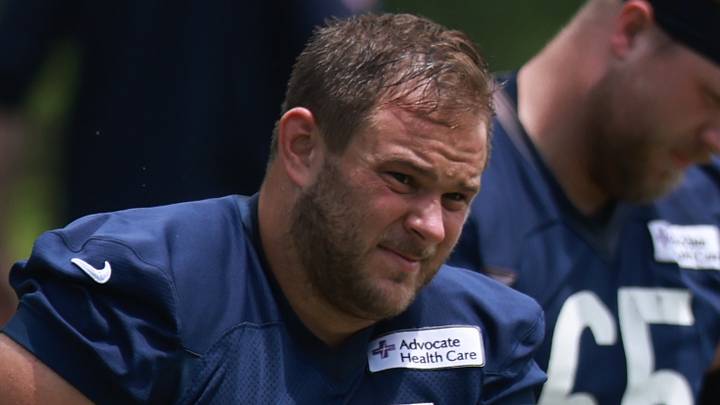 Chicago Bears center Garrett Bradbury