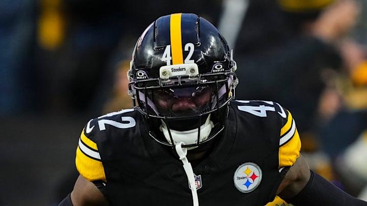 Pittsburgh Steelers cornerback James Pierre Pittsburgh Steelers cornerback James Pierre