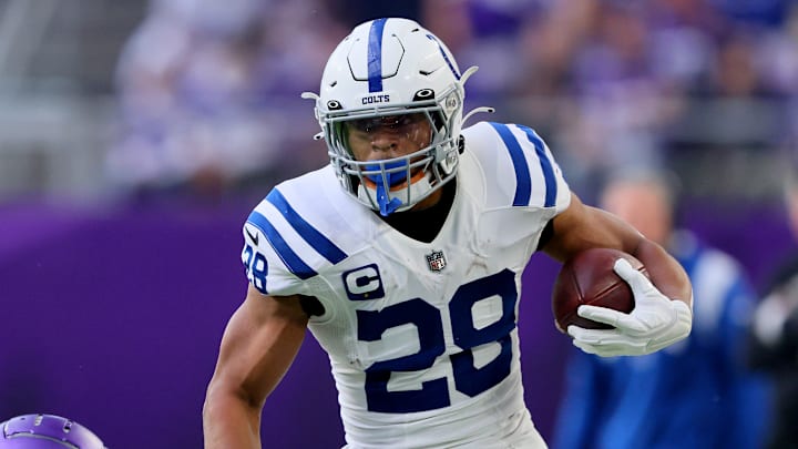 Indianapolis Colts running back Jonathan Taylor