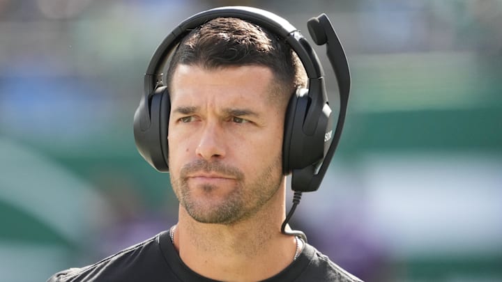 Carolina Panthers head coach Dave Canales Carolina Panthers head coach Dave Canales