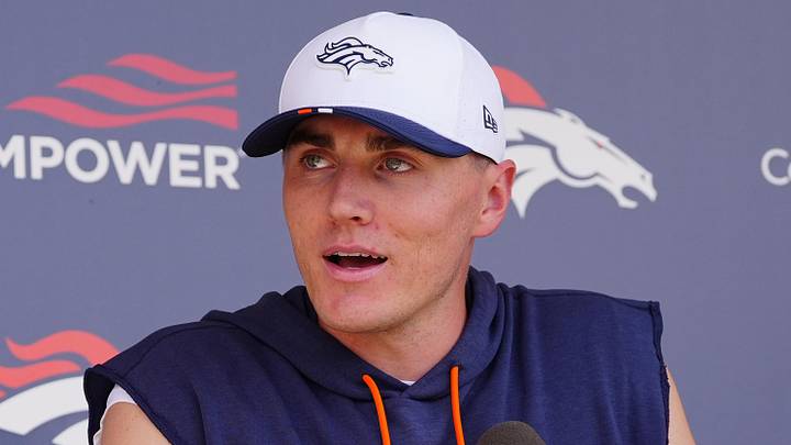 Denver Broncos quarterback Bo Nix 