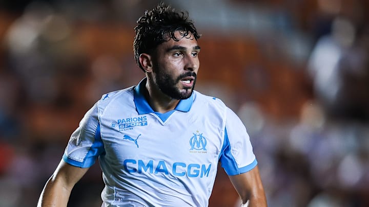 Neal Maupay est à l'OM depuis 2024.