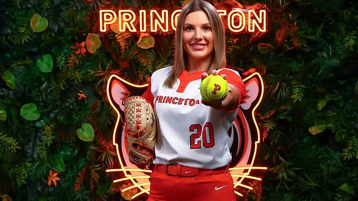 Former Princeton pitcher Brielle Wright is transferring to Texas A&M. Former Princeton pitcher Brielle Wright is transferring to Texas A&M.