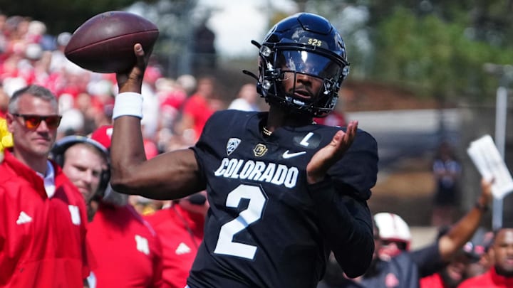 Colorado Buffaloes quarterback Shedeur Sanders