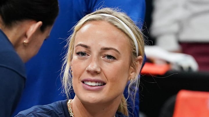 Indiana Fever guard Sophie Cunningham (8)