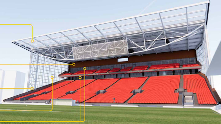 What the new Kop Stand will look like when finished.