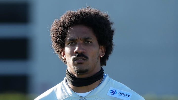 Los Angeles Rams cornerback Ahkello Witherspoon (4)