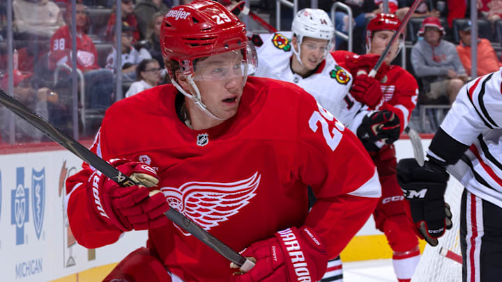 Chicago Blackhawks v Detroit Red Wings