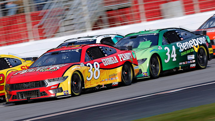 Todd Gilliland, Michael McDowell, Front Row Motorsports, NASCAR