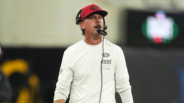 San Francisco 49ers head coach Kyle Shanahan