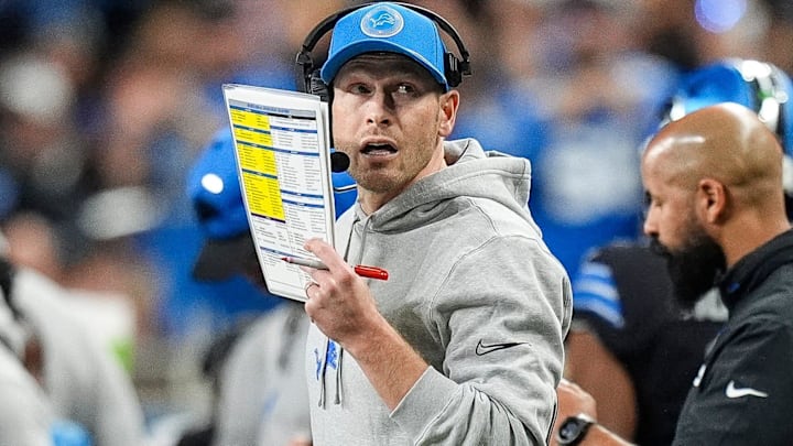 Detroit Lions offensive coordinator Ben Johnson.