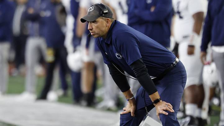 Penn State Nittany Lions head coach Matt Campbell Penn State Nittany Lions head coach Matt Campbell