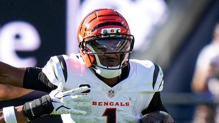 Cincinnati Bengals wide receiver Ja'Marr Chase Cincinnati Bengals wide receiver Ja'Marr Chase