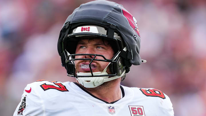 Luke Goedeke committed 4 penalties and played a significant role in the Buccaneers’ loss to the Panthers in Week 16.