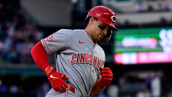 Cincinnati Reds, Spencer Steer Cincinnati Reds, Spencer Steer