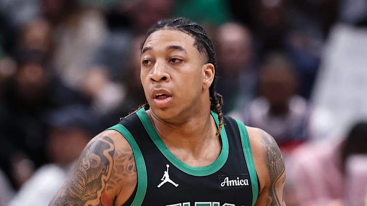 Boston Celtics guard JD Davison
