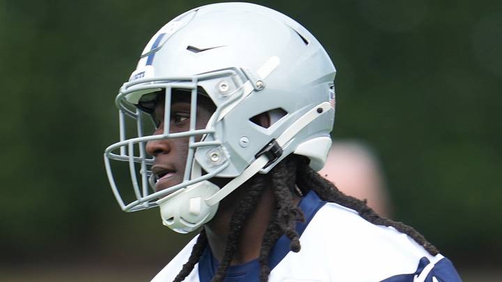 Dallas Cowboys wide receiver Camden Brown Dallas Cowboys wide receiver Camden Brown