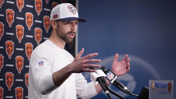 Chicago Bears offensive coordinator Declan Doyle Chicago Bears offensive coordinator Declan Doyle